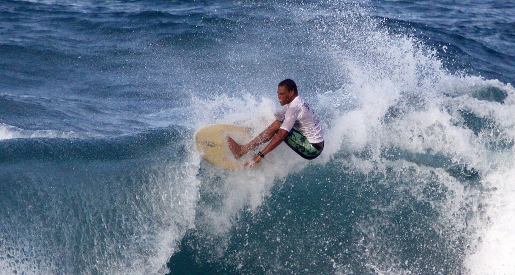 Surfing Barbados